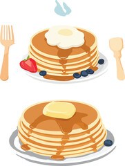 Delicious Stack of Pancakes Celebrates National Pancake Day