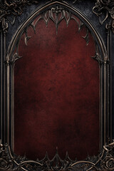 Ornate Gothic Frame Background