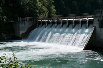 Mountain Hydro Facility: Leveraging the Natural Flow of Water