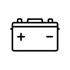 Car Battery icon vector