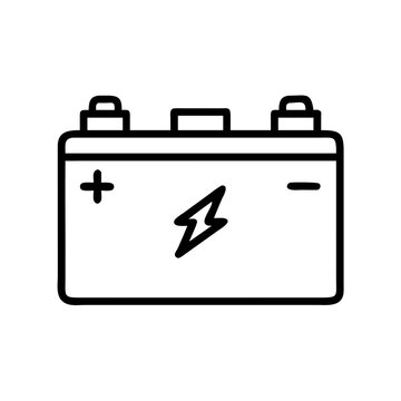 recommend clip art: Car Battery icon vector