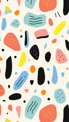 Colorful abstract pattern design