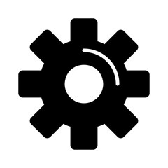 Settings icon with additional gears symbol