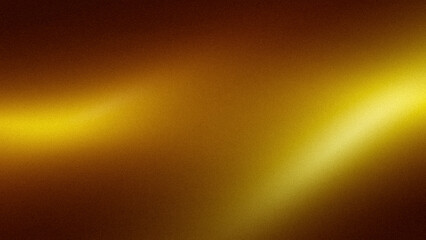 Dark gold yellow orange grainy background, noisy texture colorful web banner backdrop design