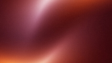 Dark magenta orange grainy background, noisy texture colorful web banner backdrop design