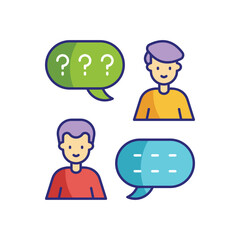 Discussion  vector icon