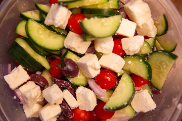 Greek Cucumber Salad