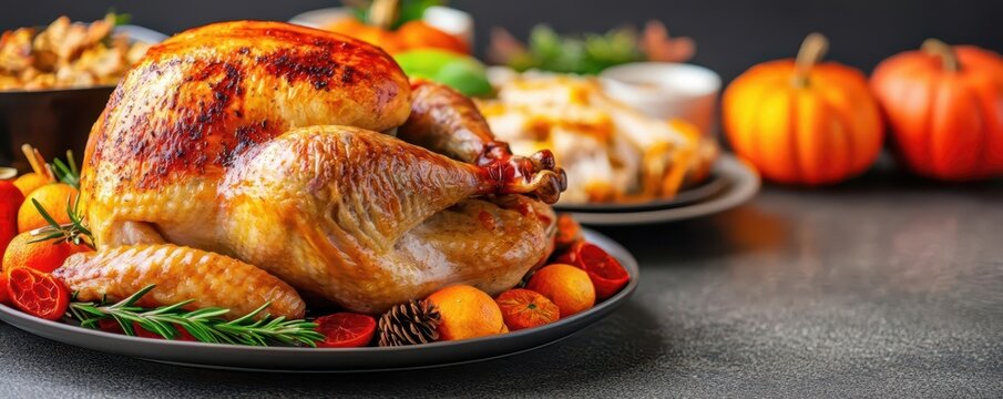 Thanksgiving kitchen moments of preparing a Thanksgiving feast with fall-inspired ingredients, homemade recipes, family traditions