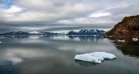 Fjord and Mountains