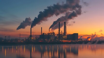 smoke from the chimney