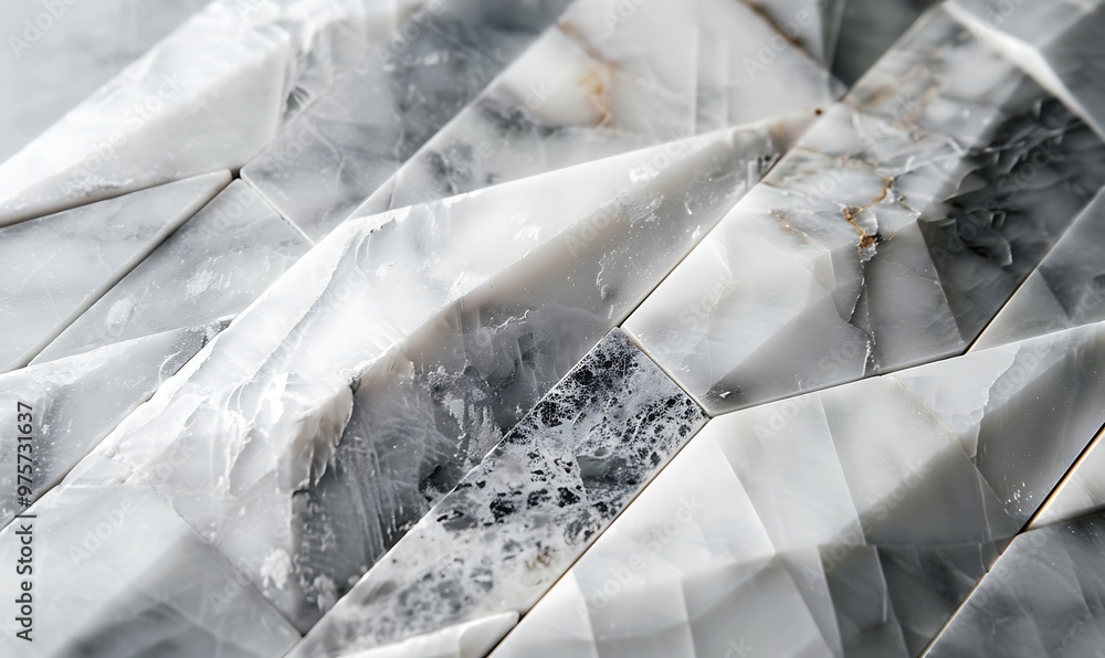 Poster close up of white marble texture background. selective focus with shallow depth of field.