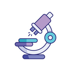 Microscope  vector icon