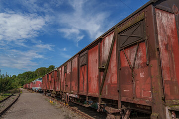 historische eisenbahn im Ruhrgebiet