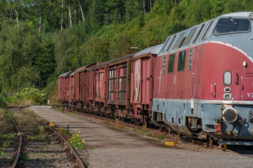 historische eisenbahn im Ruhrgebiet