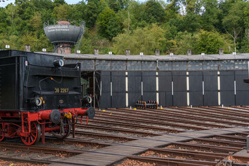 historische eisenbahn im Ruhrgebiet