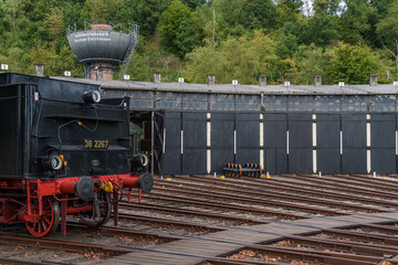 historische eisenbahn im Ruhrgebiet