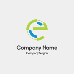 E Corporate Logo