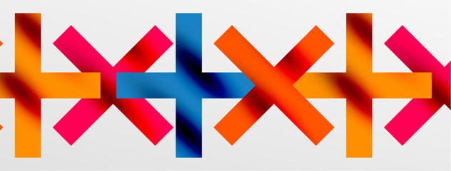 Colorful squares, lines minimal abstract background. Vector Illustration For Wallpaper, Banner, Background, Card, Book Illustration, landing page