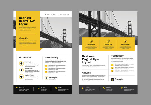 Corporate Flyer Layout