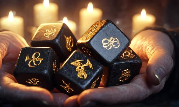 Mystical Dice in the Hand of Fate