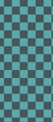 A pattern of alternating light and dark blue squares creating a checkerboard effect.