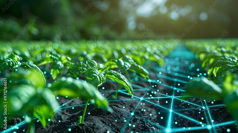 Poster smart agriculture blockchain solution for secure and transparent supply chain management