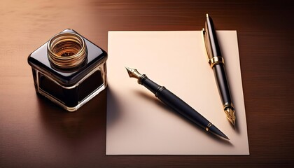 writing pen and note pad