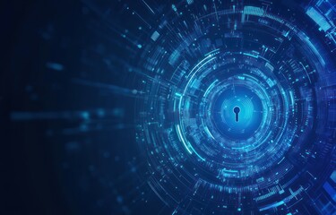 Obraz premium Digital Security Abstract