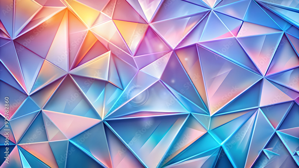 Aufkleber abstract polygonal blue background. modern abstract blue background design with layers of textured w