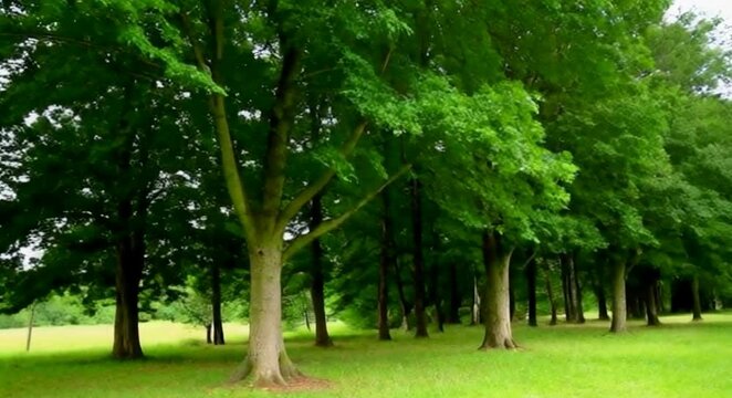 a beautiful gaint trees.