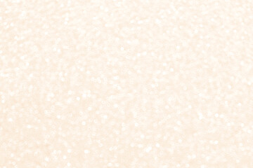 Cream golden beige pastel bokeh glitter background. Wedding, Anniversary, Valentine, Romance and Celebration background concept.