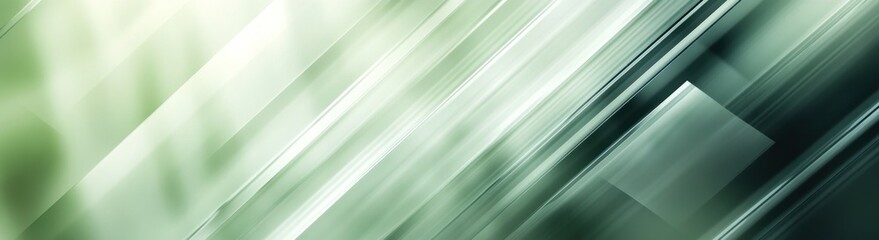 Obraz premium Abstract Green Diagonal Lines