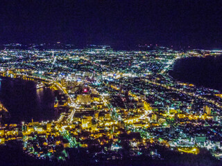 Naklejka premium 【北海道】函館山からの夜景