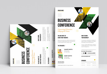 Business Conference Flyer - Powered by Adobe