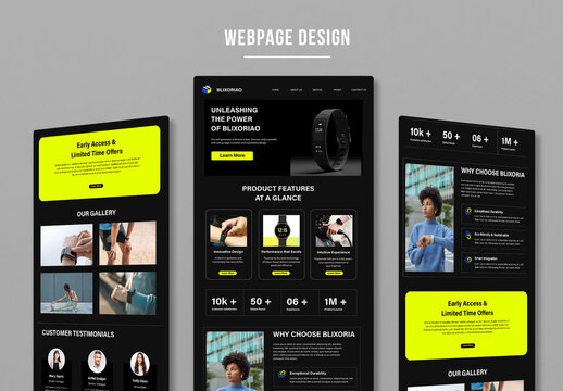 Product Launch Landing Page