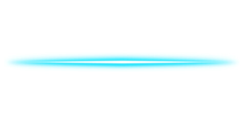 Neon blue line isolated on transparent background. luminous led. Led straight line © HDESINER
