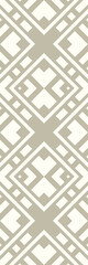 A geometric pattern featuring a repetitive design of diamonds and lines in neutral tones.