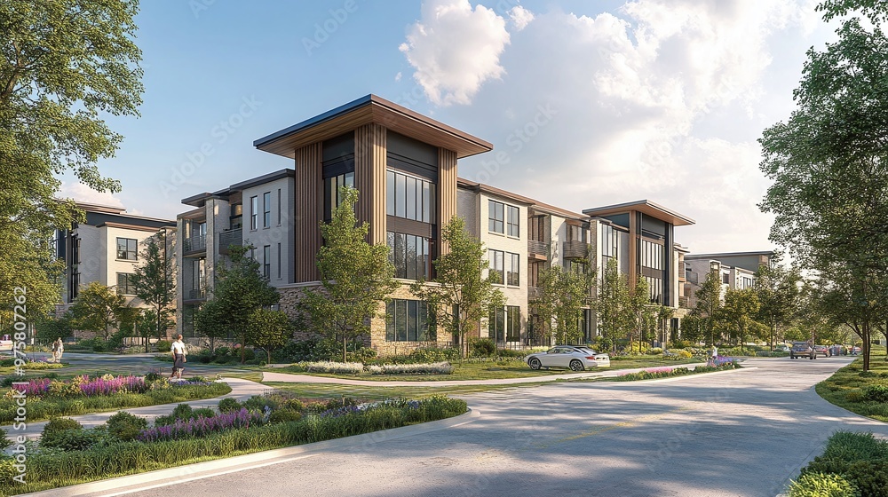 Poster an in-depth look at a collaborative urban housing project development, with a real estate developer 