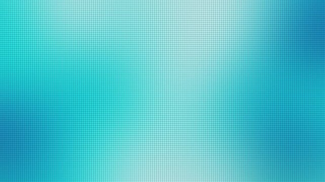 Blue wavy color gradient abstract background with textured halftone dots effect. Fluid organic morphing motion. Full HD and looping animation.