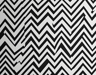 black zig zag pattern background. White background skew position