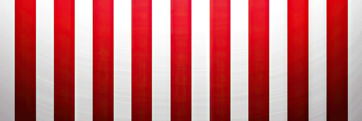 Fototapeta premium Bold Stripes Scape: A vibrant array of horizontal and vertical stripes in red and white, creating a dynamic background for corporate branding.