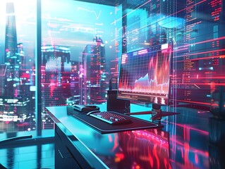 Virtual Financial Office with Secure Data Management and Real Time Analytics Supporting Remote Financial Services