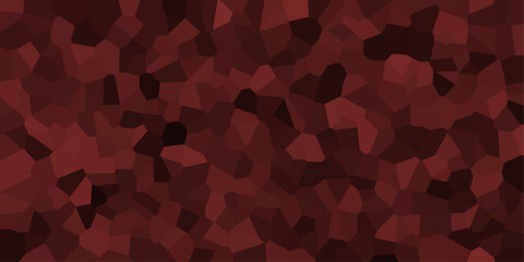 Red and black abstract broken glass geometric retro tiles seamless patter crystalize isolated decorative quartz vintage background.