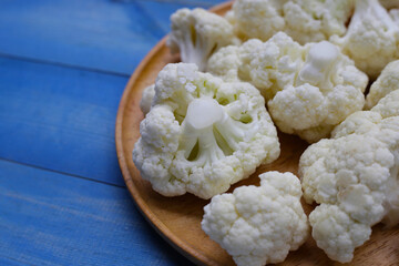 Cauliflowe, vegetable excellent source of fiber