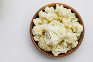 Cauliflowe, vegetable excellent source of fiber