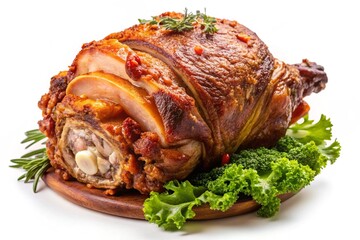 grilled chicken with vegetables