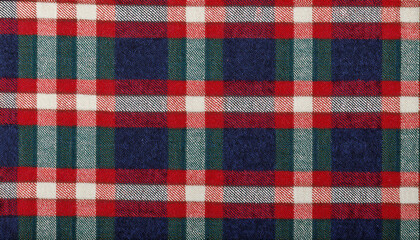 画面一面のチェック柄の布