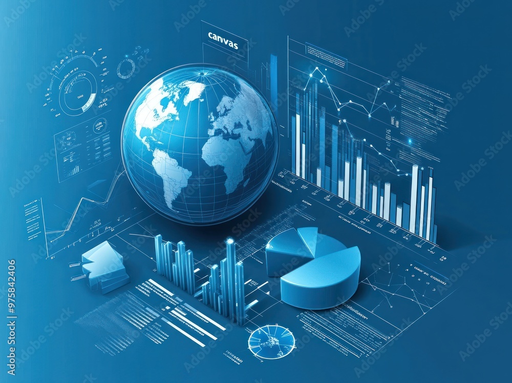 Poster global data analytics and business insights