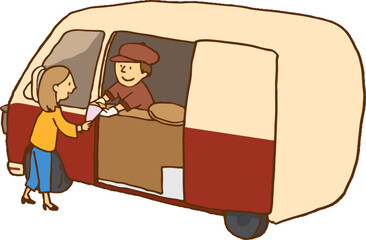 クレープ屋さん