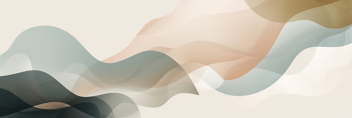 Neutral Nexus: A serene combination of neutral tones in an abstract design, ideal for financial or legal firms seeking a professional and trustworthy look.